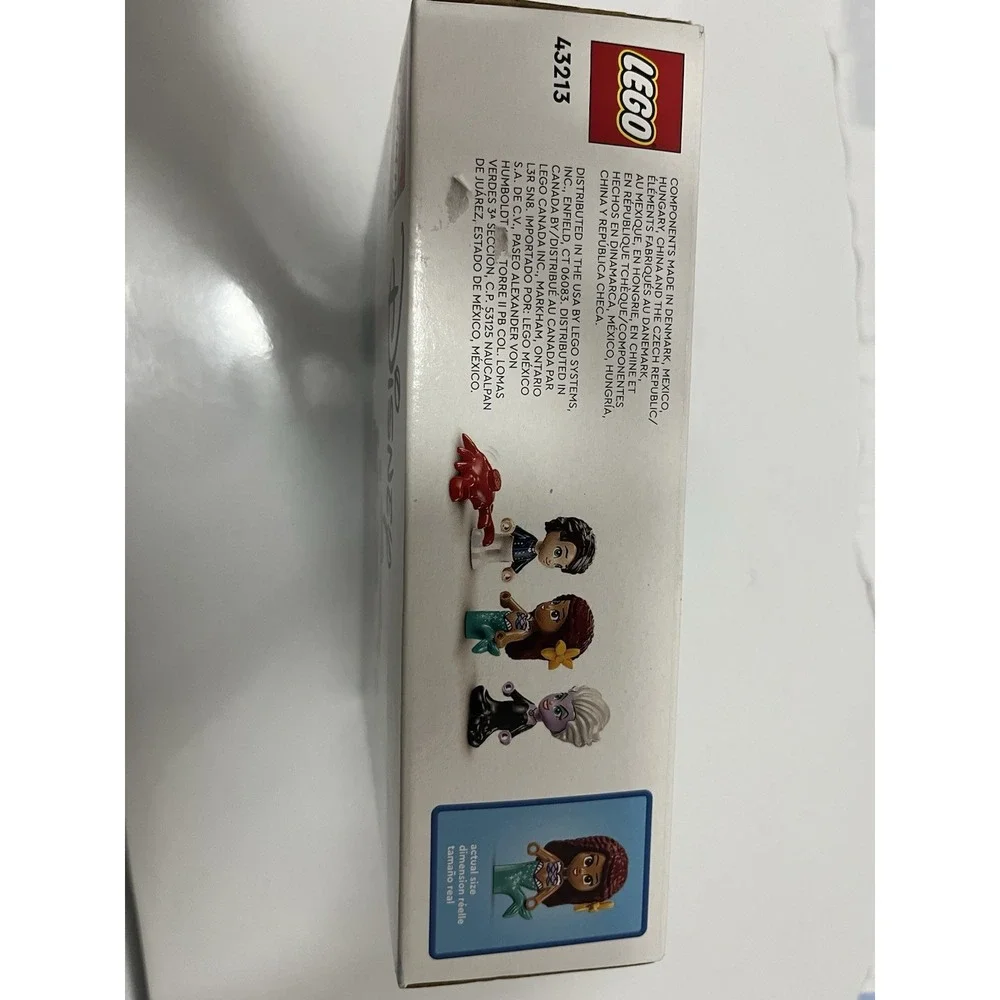 LEGO Disney 43213 The Little Mermaid Story Book 134 PCS New Sealed Set